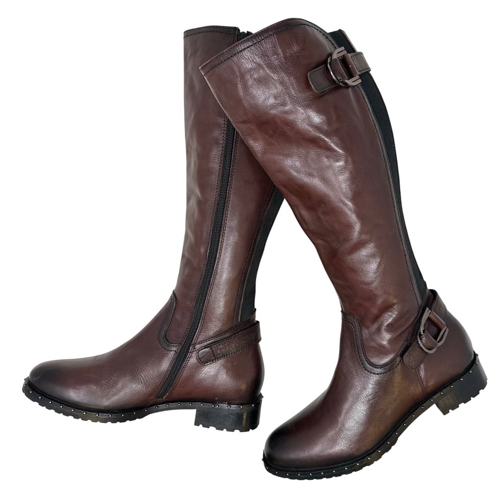 Vintage Foundry Co. Women's Sahara Tall Boots Burgundy 7.5